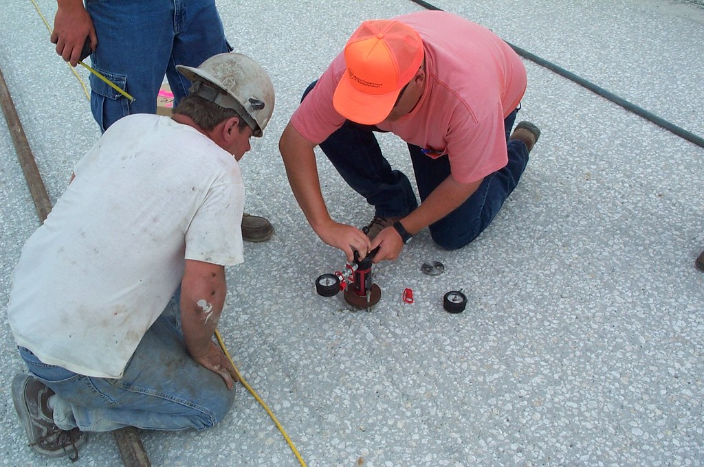 Shot Blasting Concrete
